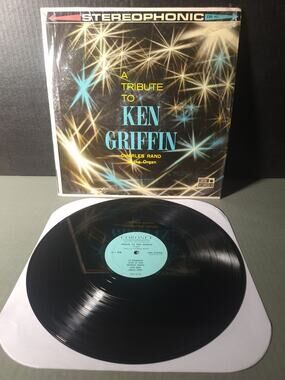 Vintage Tribute To Ken Griffin Vinyl LP Charles Rand Organ Coronet Stereo VG+